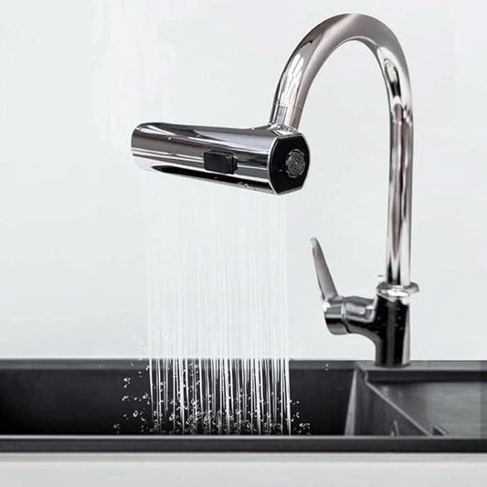 3 in 1 360� Waterfall Kitchen Faucet, Touch Faucet, Extender for Kitchen Sink